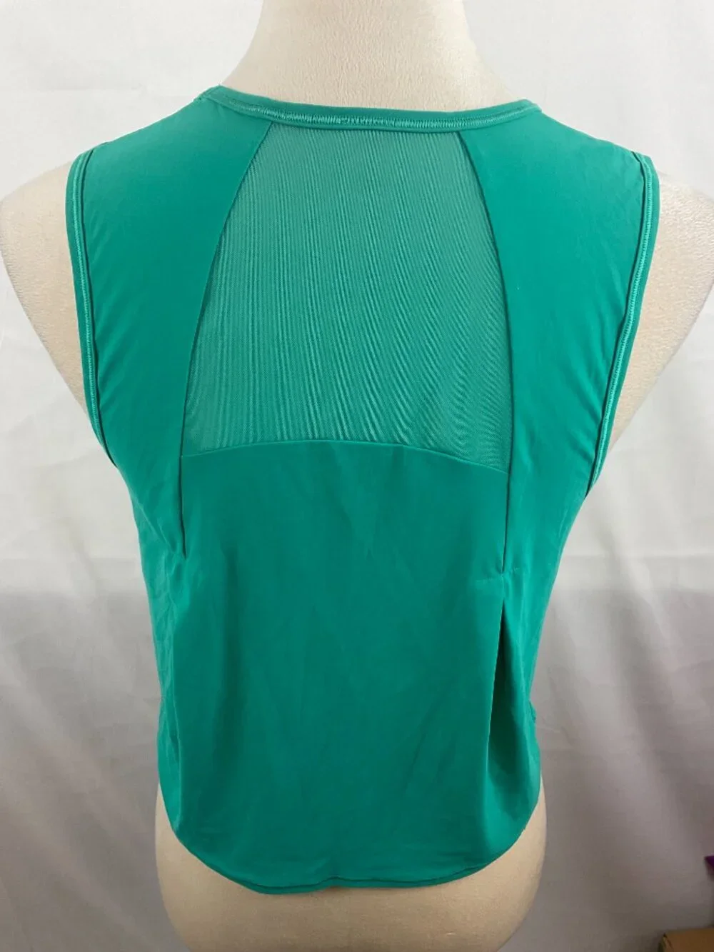Lululemon Sculpt Crop Tank Top Pleated Emerald Green